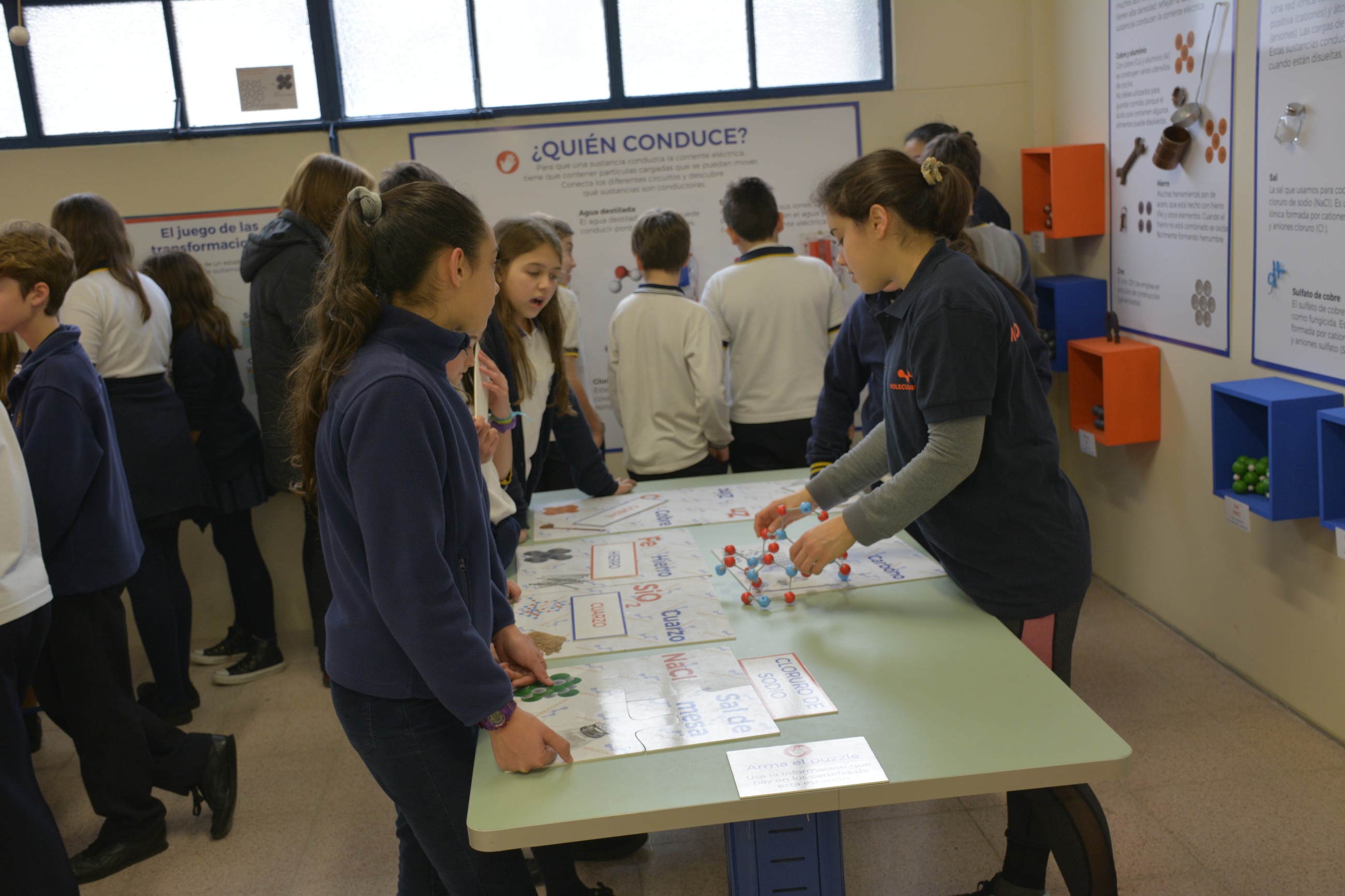 Interactive chemistry activity